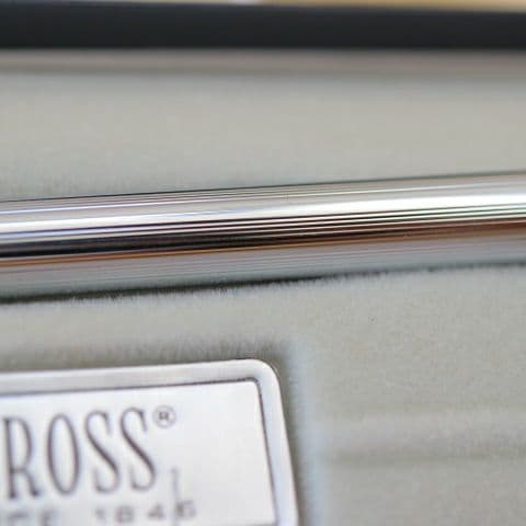 Silver CROSS Classic Century 3502 ballpoint pen approximately 5.1 inches long imported from Japan