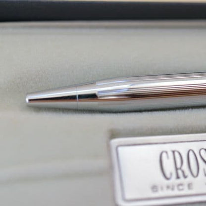 Silver CROSS Classic Century 3502 ballpoint pen approximately 5.1 inches long imported from Japan