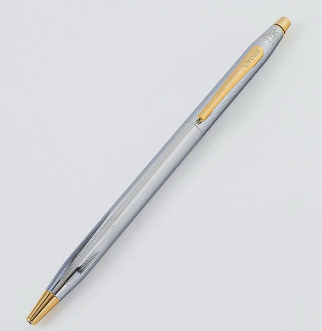 Cross Metal Ballpoint Pen Series Millennium Medalist Silver & Gold Boxed