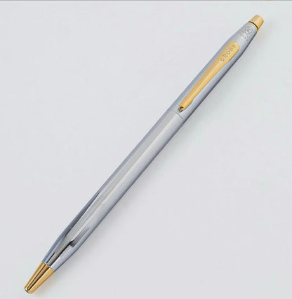Cross Metal Ballpoint Pen Series Millennium Medalist Silver & Gold Boxed