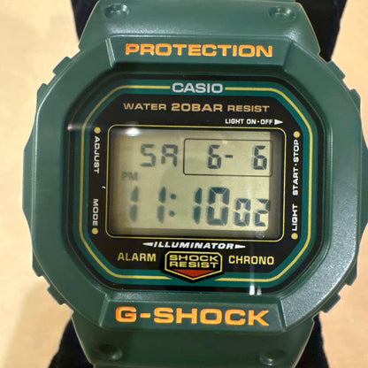 Casio G-Shock DW-5600RB-3JF Green Reissue Watch — Japan Import