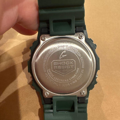 Casio G-Shock DW-5600RB-3JF Green Reissue Watch — Japan Import