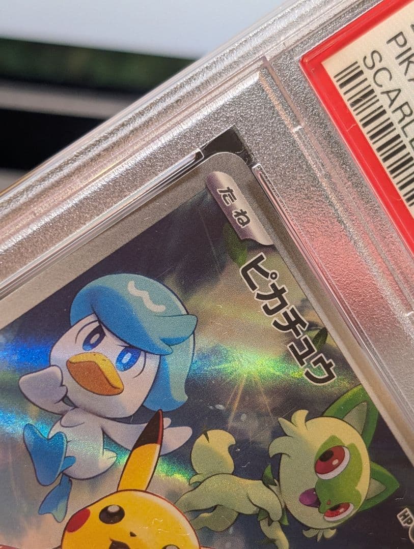 PSA10 graded Pokémon Pikachu Safari Promo Collector Card from Japan with no visible scratches or bends
