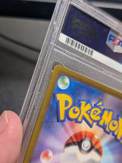 PSA10 graded Pokémon Pikachu Safari Promo Collector Card from Japan with no visible scratches or bends