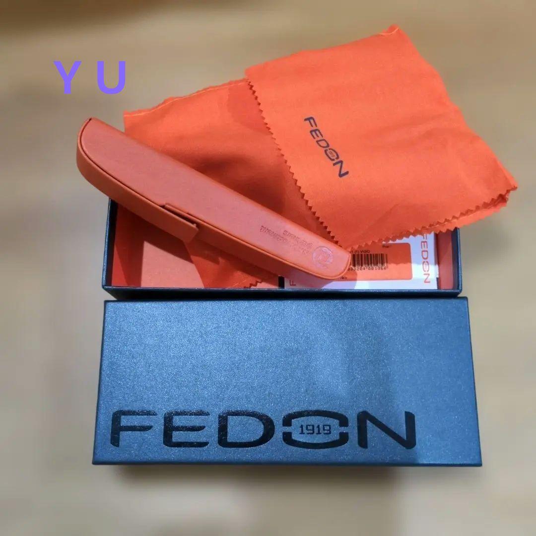 Giorgio Fedon Charme Orange Pen Case with Cross Bag — Japan Import