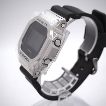 Casio GM-S5600 Digital Watch for Men with Metal Band and Box — Japan Import