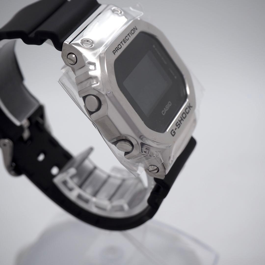 Casio GM-S5600 Digital Watch for Men with Metal Band and Box — Japan Import