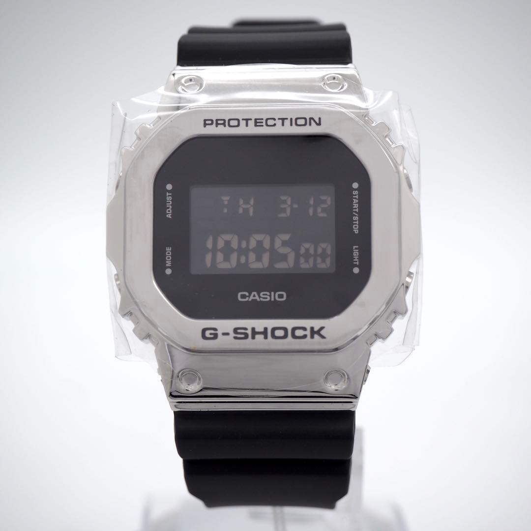 Casio GM-S5600 Digital Watch for Men with Metal Band and Box — Japan Import