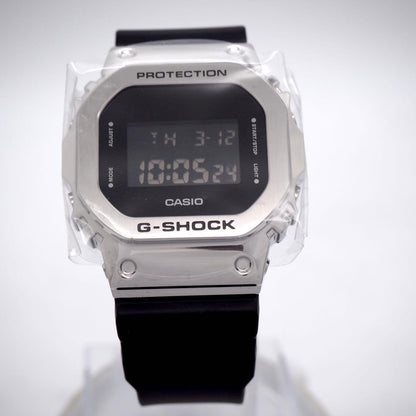 Casio GM-S5600 Digital Watch for Men with Metal Band and Box — Japan Import
