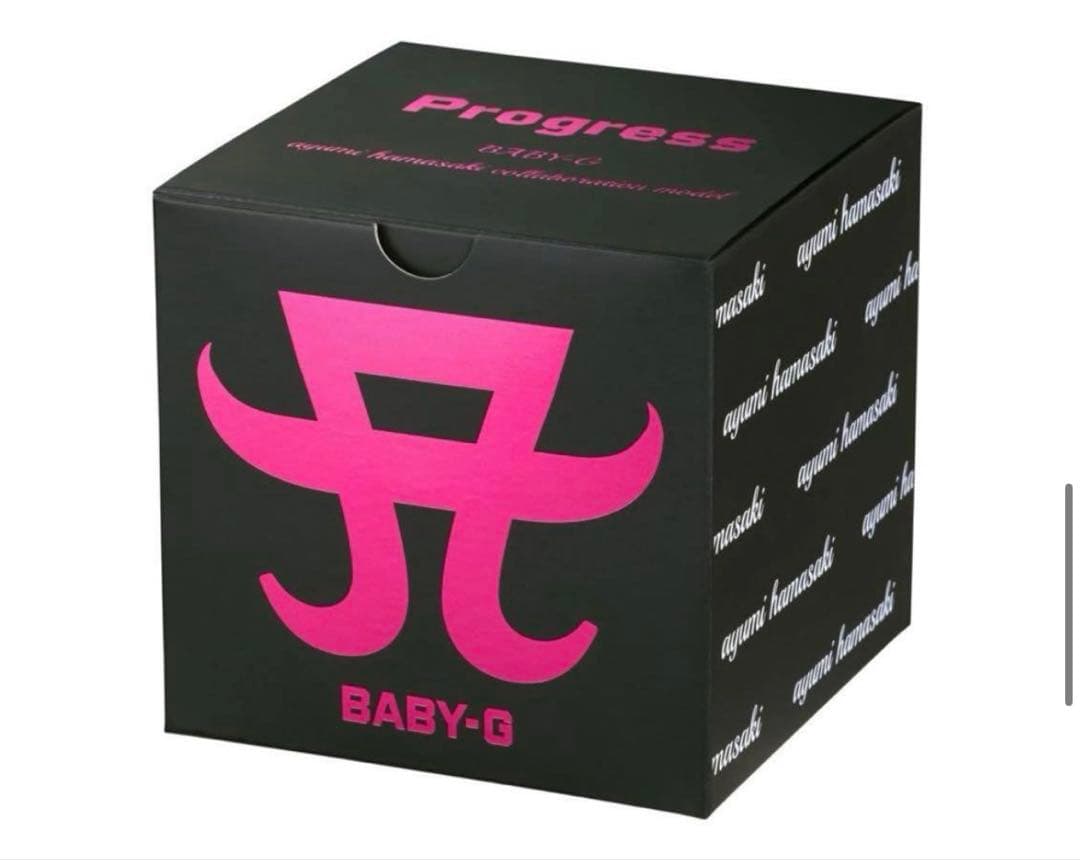Hamasaki Ayumi Casio Baby-G Digital Watch Black Pink New Japan Import