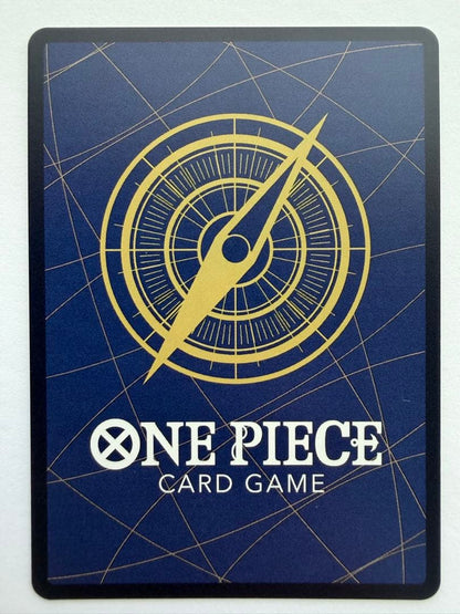 One Piece Marshall D. Teach SEC Trading Card Japanese version in good condition with protective sleeve