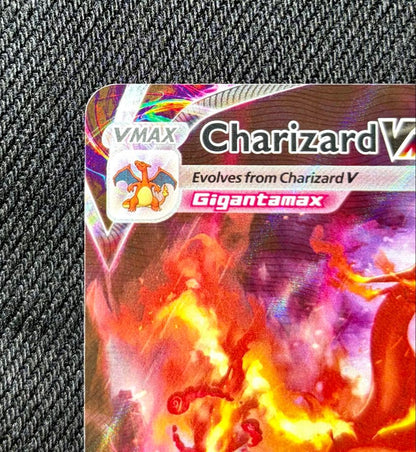 Pokemon Charizard Vmax English Promo SR card SWSH261 with overseas limited illustration from Japan