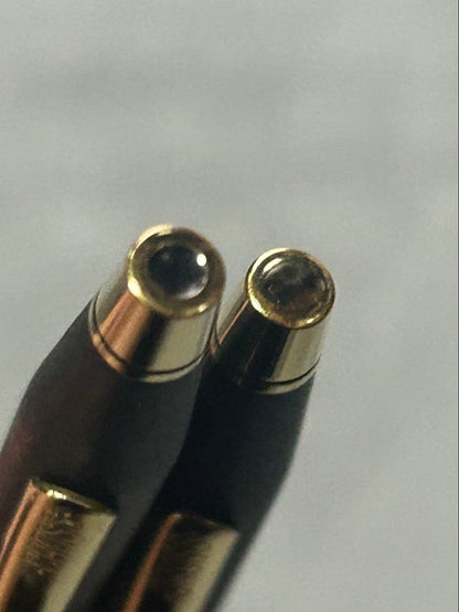 Cross Century Ballpoint Pen and Mechanical Pencil Set - Black Lacquer Japan Import