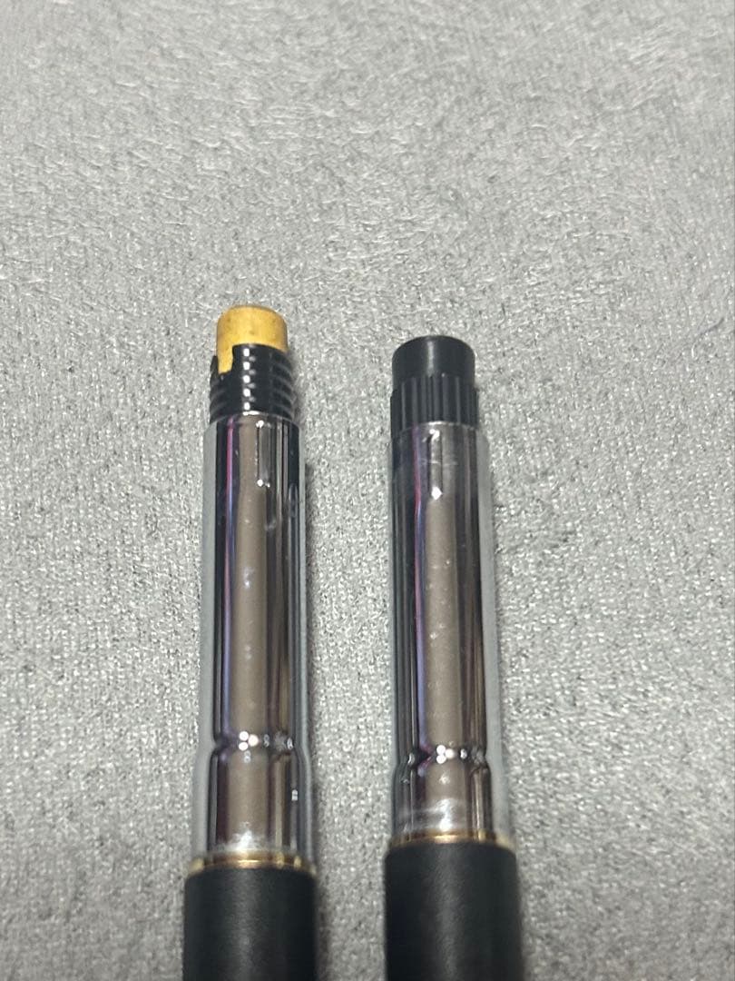 Cross Century Ballpoint Pen and Mechanical Pencil Set - Black Lacquer Japan Import