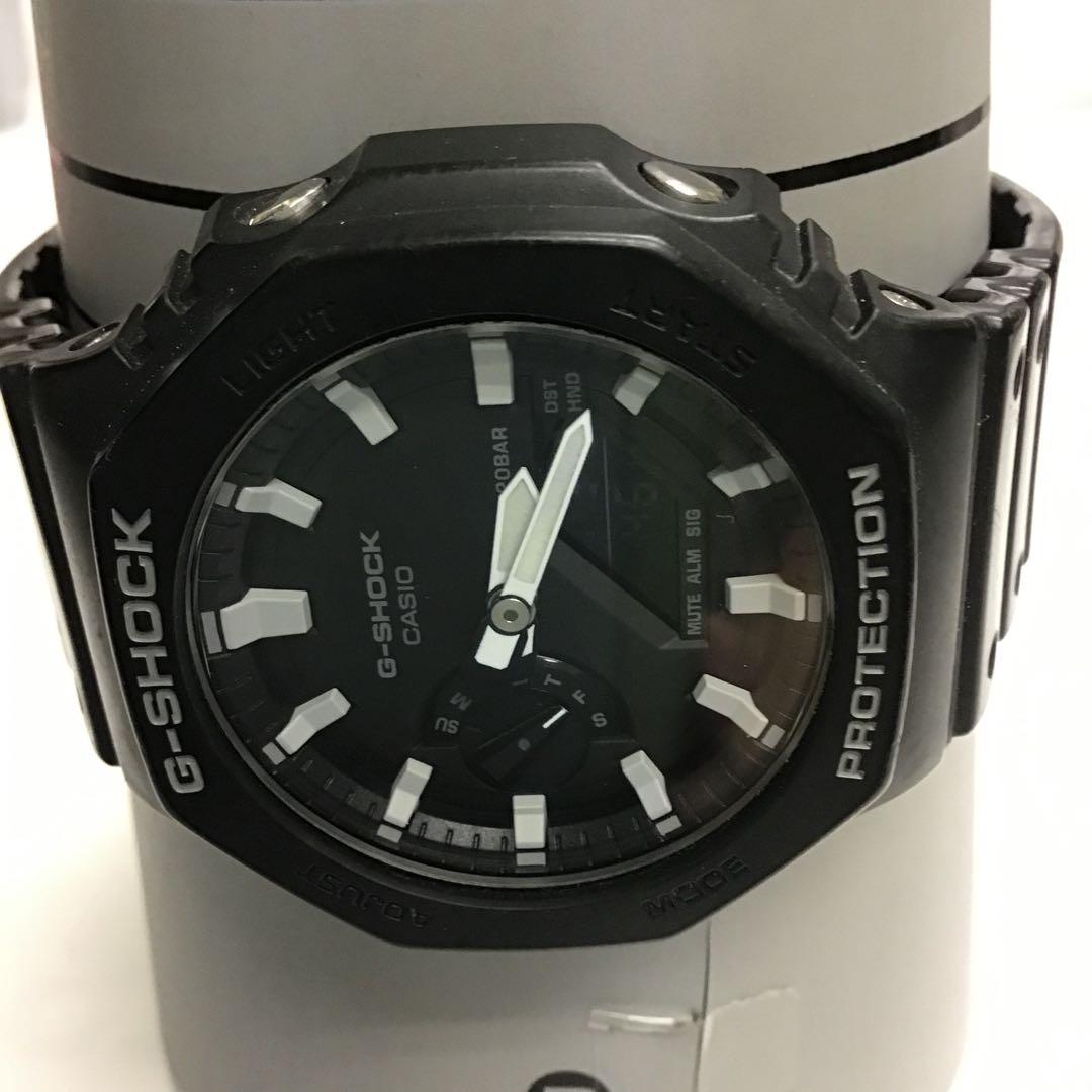 Casio G-Shock GA-2100-1AJF Digital Analog Watch Black Carbon Core Guard — Japan Import