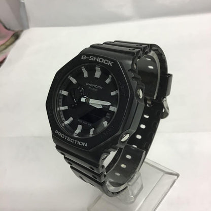 Casio G-Shock GA-2100-1AJF Digital Analog Watch Black Carbon Core Guard — Japan Import