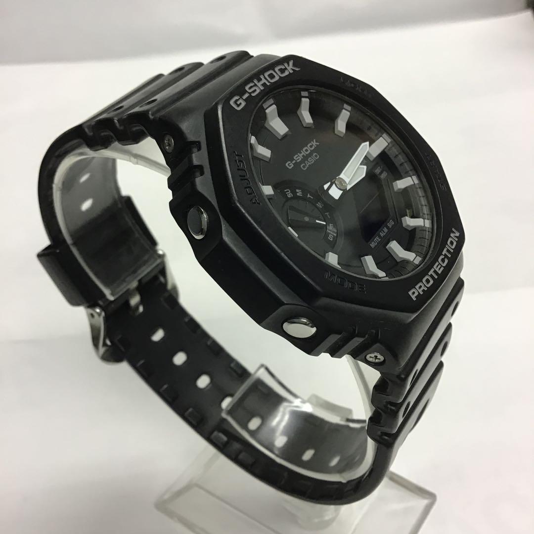 Casio G-Shock GA-2100-1AJF Digital Analog Watch Black Carbon Core Guard — Japan Import