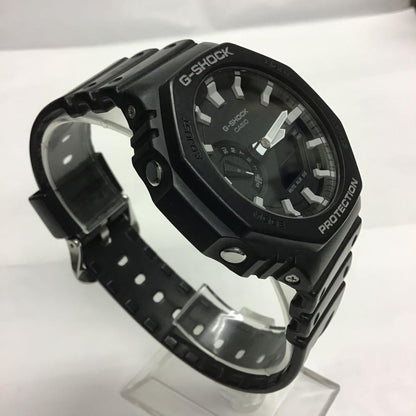 Casio G-Shock GA-2100-1AJF Digital Analog Watch Black Carbon Core Guard — Japan Import