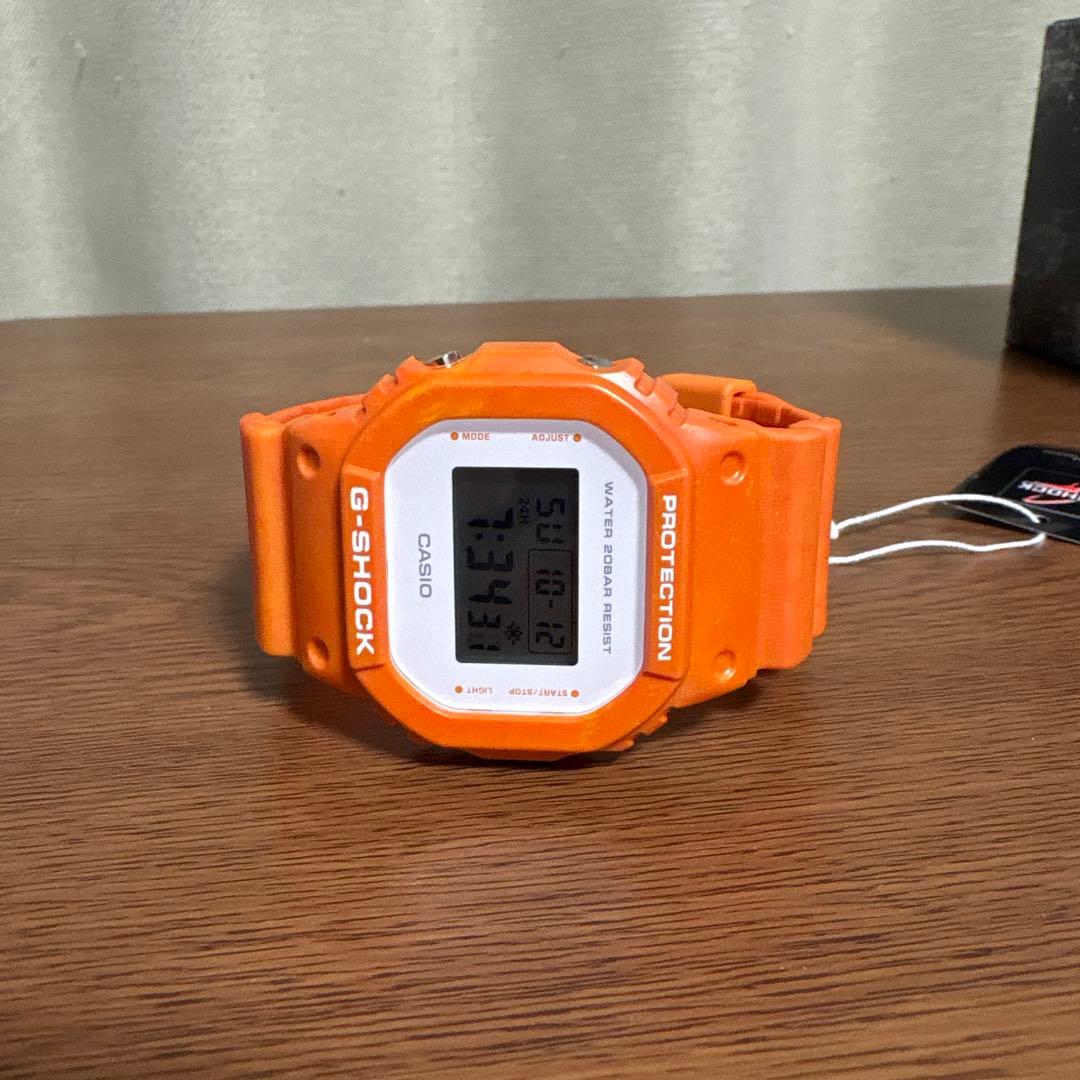 Casio G-Shock DW-5600WS-4 Orange Series Watch