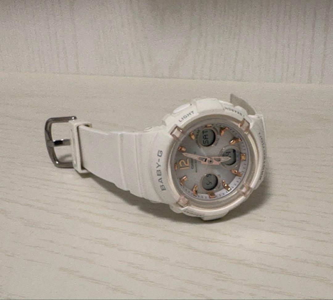 Casio Baby-G Radio Solar Watch White Pink