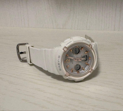 Casio Baby-G Radio Solar Watch White Pink