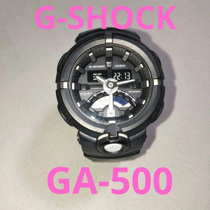 G-Shock Casio GA-500 Watch with Analog Digital Display and Water Resistance — Japan Import