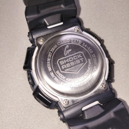 G-Shock Casio GA-500 Watch with Analog Digital Display and Water Resistance — Japan Import