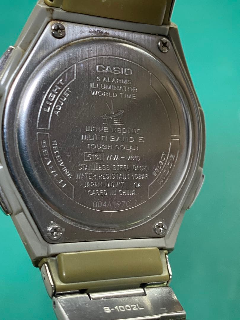 Casio Tough Solar Wave Ceptor Radio-Controlled Watch — Japan Import