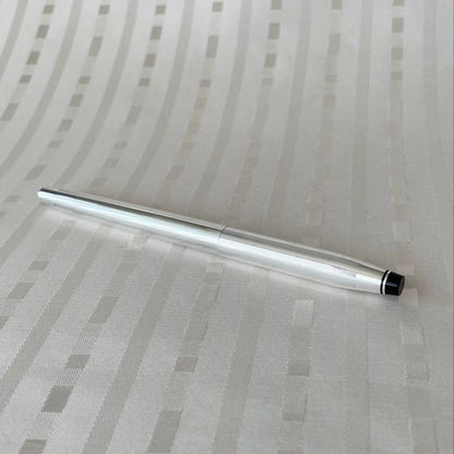 Cross Silver Plated Cap-Type Rollerball Pen Made in USA
