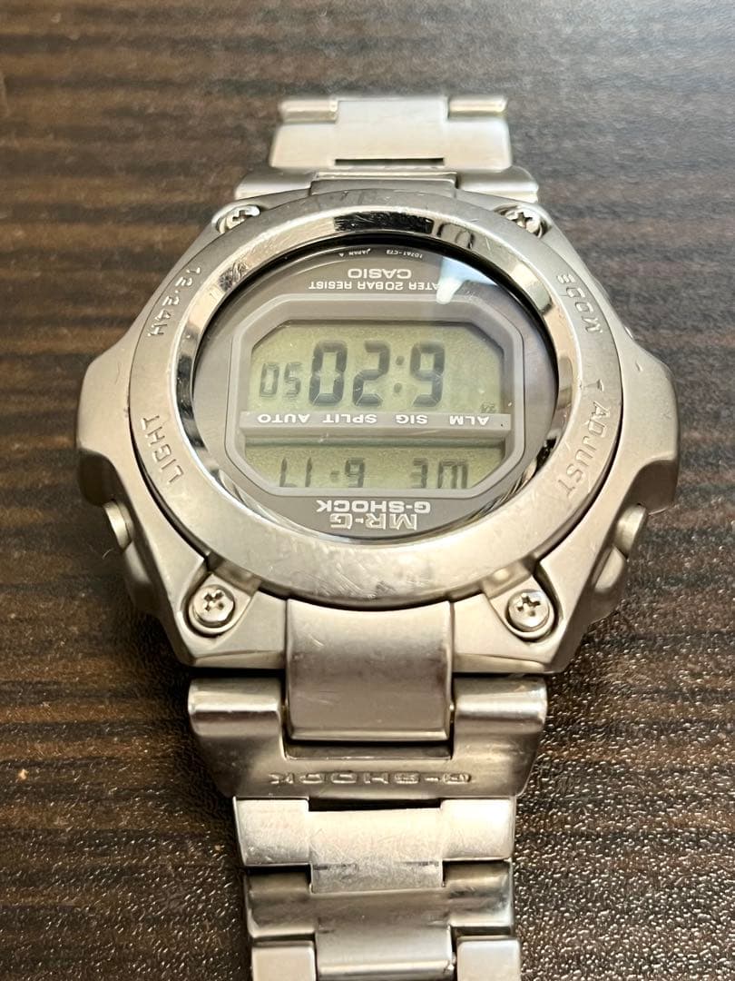 Casio G-Shock Digital Watch with Stainless Steel Band MRG-100 — Japan Import