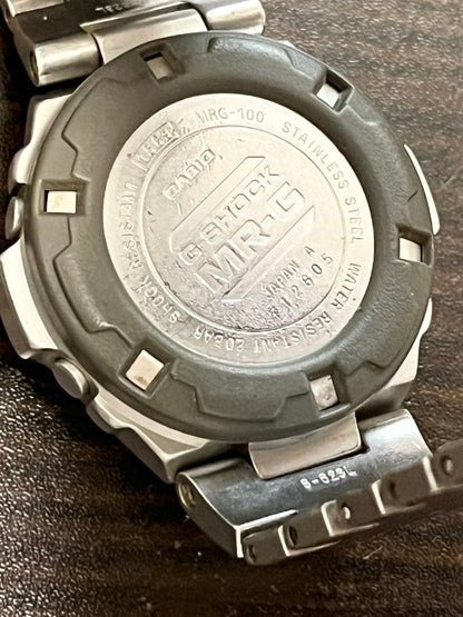 Casio G-Shock Digital Watch with Stainless Steel Band MRG-100 — Japan Import