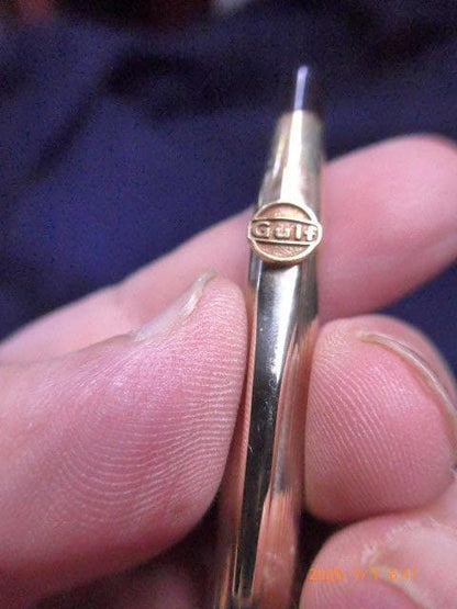 Cross 10K Gold Plated Mechanical Pencil GEF with Clip Japan Import