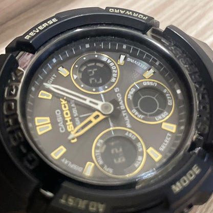 Casio G-Shock AWG-100BC Radio Solar Watch in Black — Japan Import