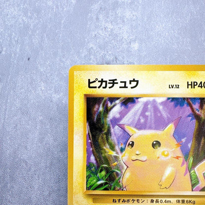 Bandai Pokemon Card Pikachu LV.12 No.025 Old Back 30th edition showing front design