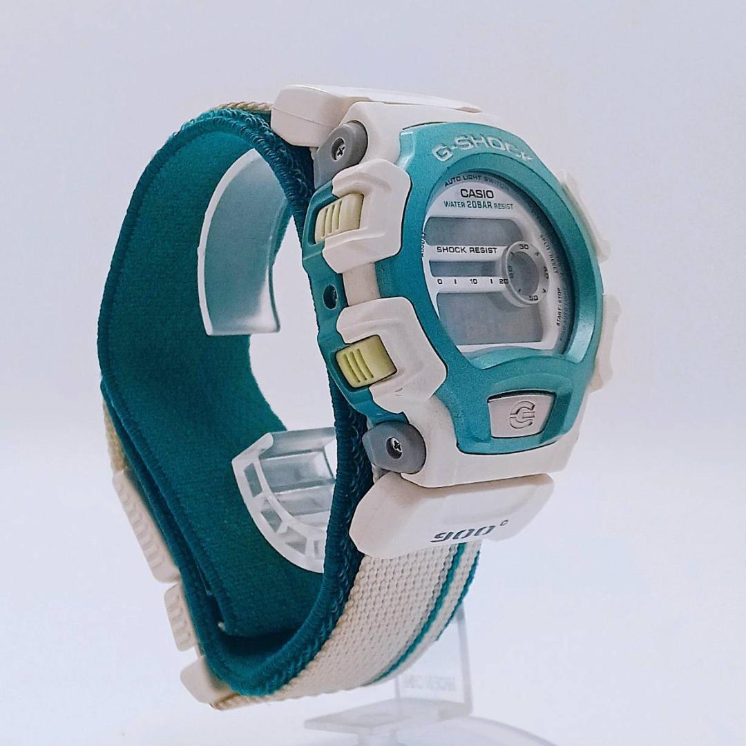 G-Shock Digital Watch DW-004 Shock Resist 20m Water Blue and White — Japan Import
