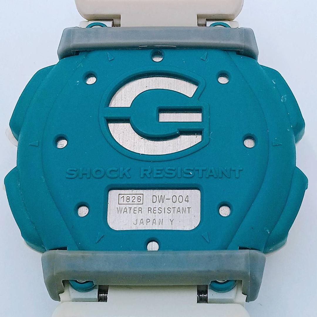 G-Shock Digital Watch DW-004 Shock Resist 20m Water Blue and White — Japan Import