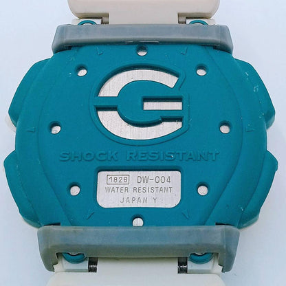 G-Shock Digital Watch DW-004 Shock Resist 20m Water Blue and White — Japan Import