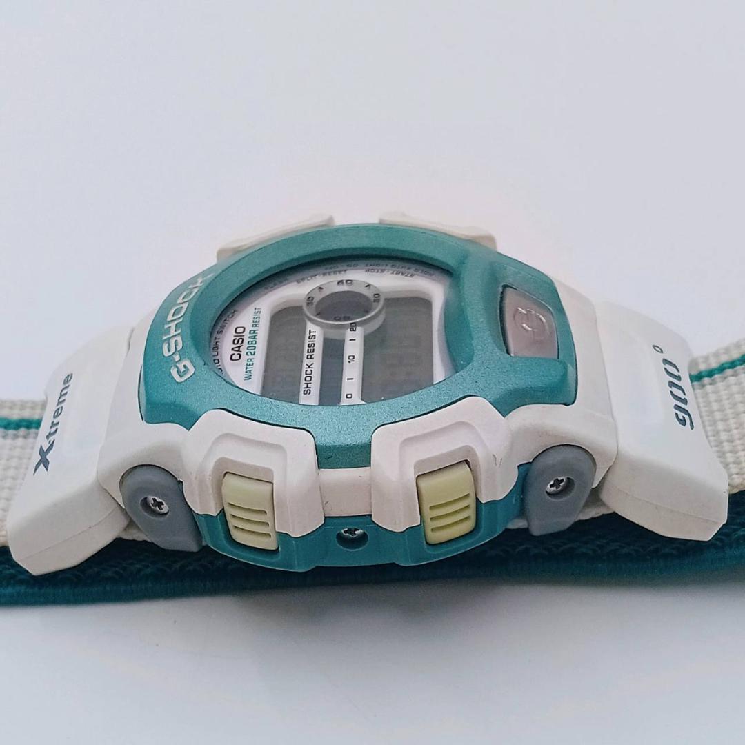 G-Shock Digital Watch DW-004 Shock Resist 20m Water Blue and White — Japan Import