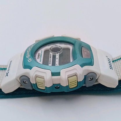 G-Shock Digital Watch DW-004 Shock Resist 20m Water Blue and White — Japan Import