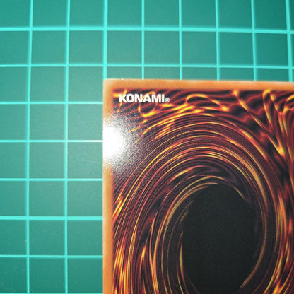 Nintendo Thunderbolt Yu-Gi-Oh! 25th Secret Reprint Quasic card in protective sleeve with magnet loader
