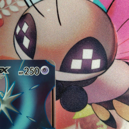 Lunalara GX SR Collection Moon SM1M collectible card featuring Lunala GX with Psychic Transcendence and Shadow Ray attack