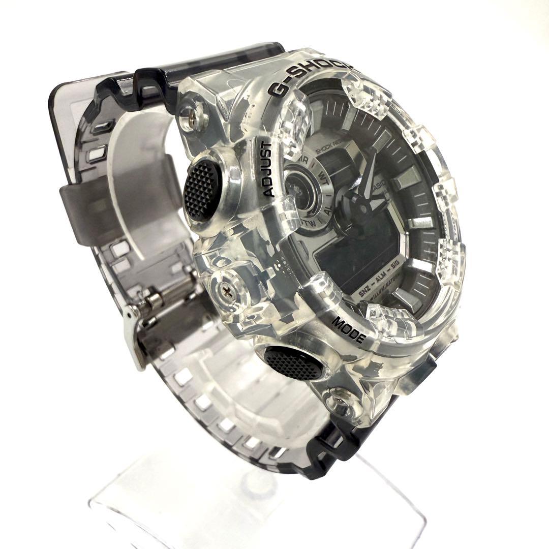 G-Shock Casio GA-700SK-1ADR Skeleton Digital Resin Watch