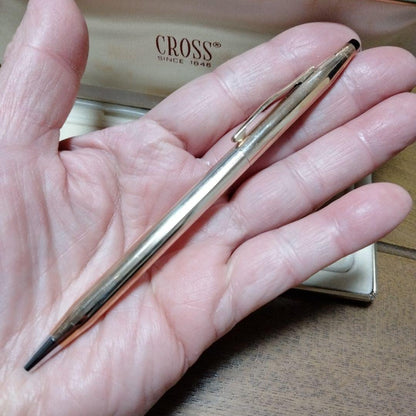 Cross Classic Century 1502 Gold Plated Ballpoint Pen with Dedicated Case — Japan Import