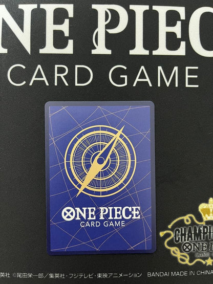 One Piece Monkey D. Luffy OP13-118 Secret Parallel Card in protective sleeve with waterproof packaging