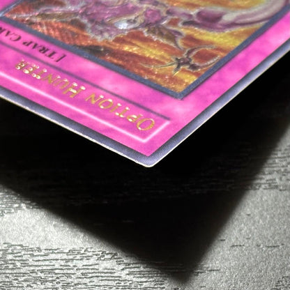 Yu-Gi-Oh! Option Hunter Old Asia Relief 1st Card SOI-AE058 with various cards shown from Old Asia edition