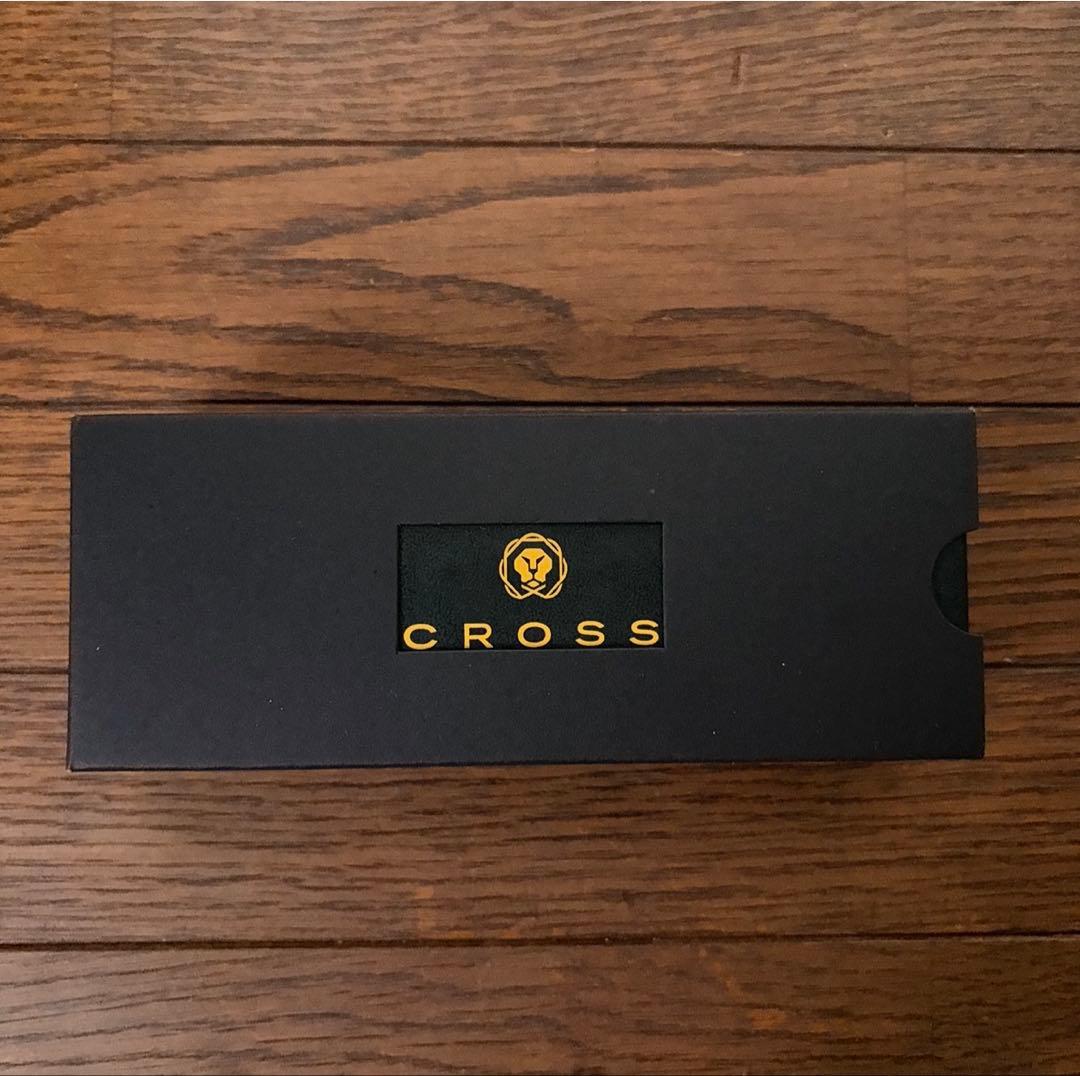 Silver CROSS ballpoint pen with Fast Retailing logo engraved, Japan import, unused condition