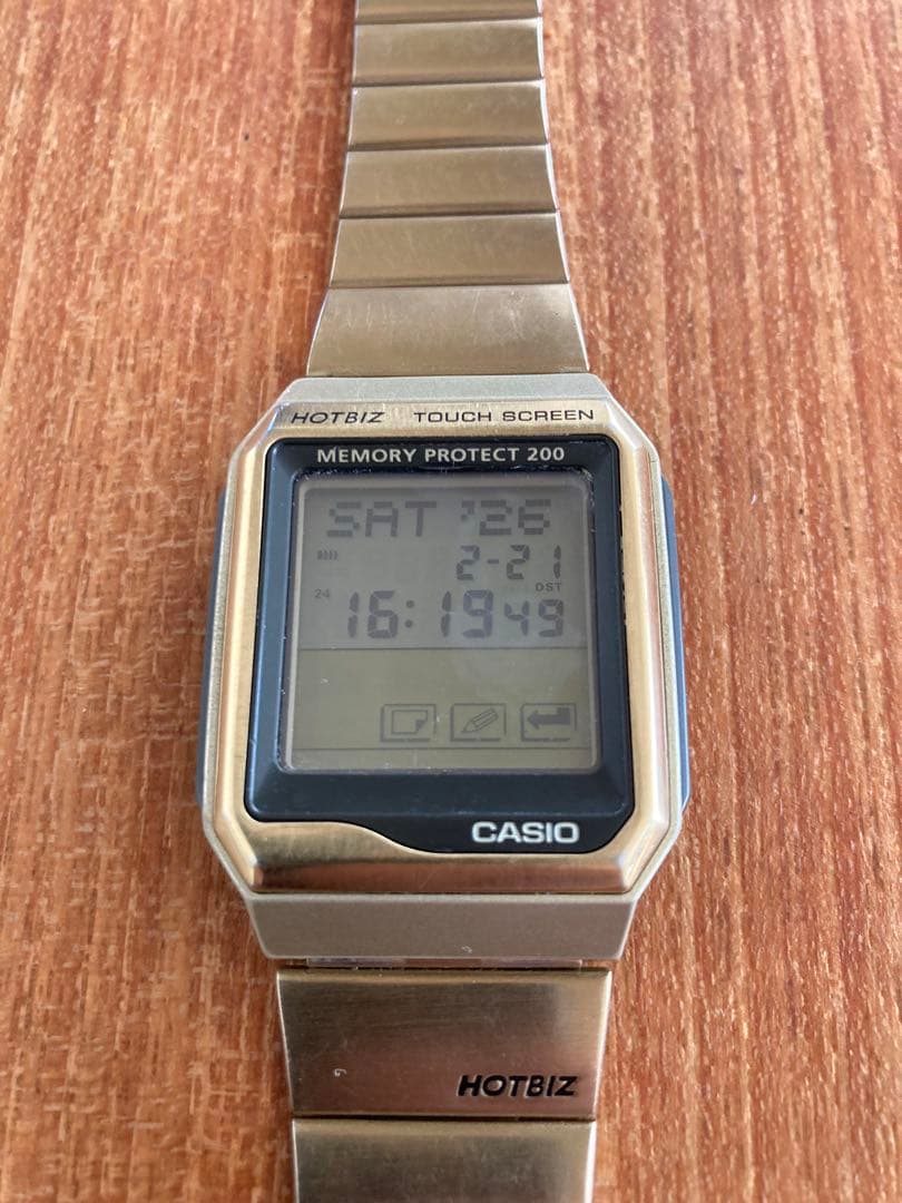 Casio DataBank HotBiz VDB-2000 Rare 90s Digital Watch Japan Import