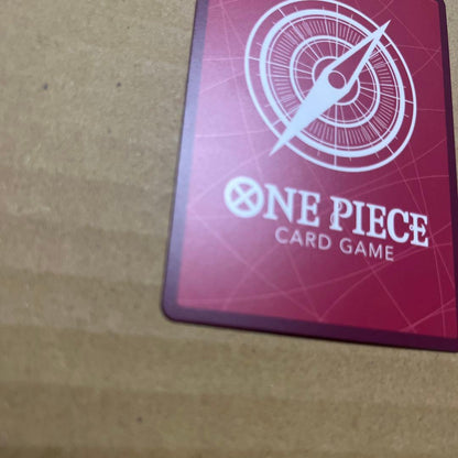 One Piece Luffy and Ace Leader Card ST30-001 single card stored in protective sleeve