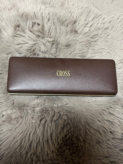 CROSS Gold Ballpoint Pen with Case