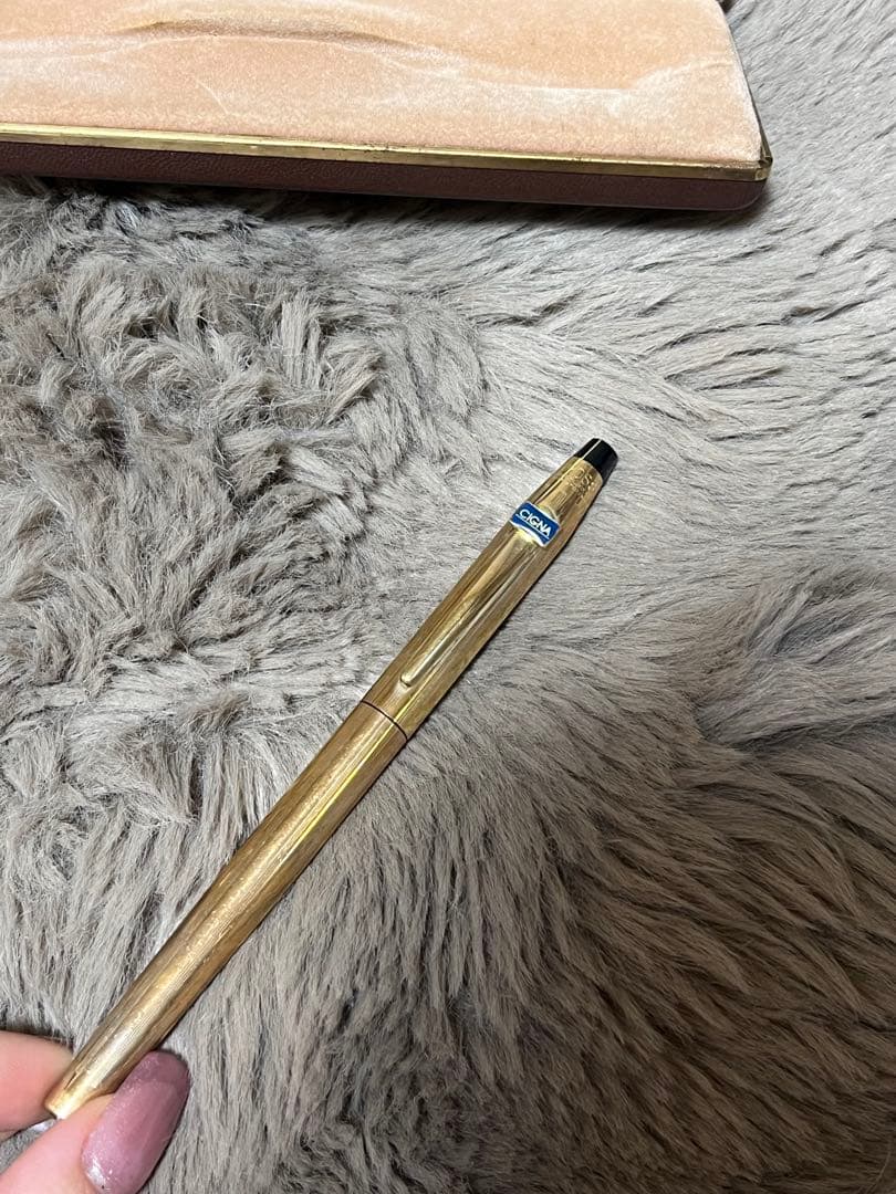 CROSS Gold Ballpoint Pen with Case